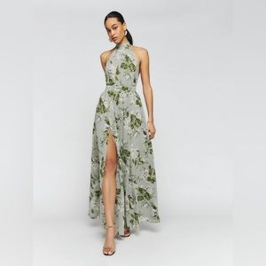 Reformation Andee dress in Tea Garden pattern